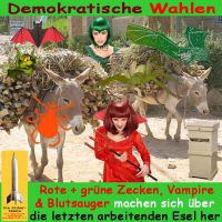 SilberRakete_Demokratie-Wahl-Esel-Blutsauger
