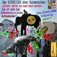 SilberRakete_Einzeiler-Gutmenschen-rot-gruen-Elefanten-GOLD-Hans2