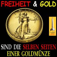 SilberRakete_Freiheit-Gold-selbe-Seite-Goldmuenze