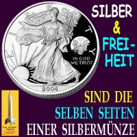 SilberRakete_Freiheit-Silber-selbe-Seite-Silbermuenze