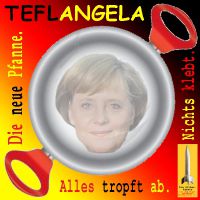 SilberRakete_Teflon-Pfanne-Merkel-TEFLANGELA