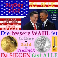 SilberRakete_USA-Wahl2012-Obama-Romney-Gold-Silber-Freiheit