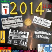 SilberRakete_1April2014-Zeitungen-Waehrungsreform-Goldmark-DM2-EURO-ist-Geschichte