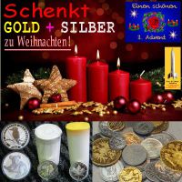 SilberRakete_Dritter-Advent-2014-Schenkt-GOLD-SILBER-zu-Weihnachten-Muenzen-Kerzen-Sterne