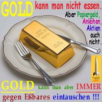 SilberRakete_GOLD-kann-man-nicht-essen-Goldbarren-auf-Teller-Besteck-aber-immer-tauschen2