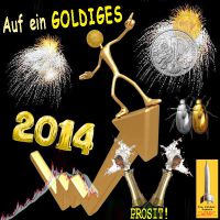 SilberRakete_Goldiges-2014-GOLD-Chart-SILBER-Bugs-Feuerwerk-Sekt-Goldmann-WE