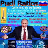 SilberRakete_Putin-Rudi-Ratlos-Brief-EU-Antwort-USA-D-von-Sinnen-Gashahn-abdrehen-NATO-Nahtod
