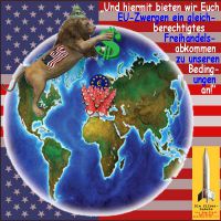 SilberRakete_USA-Loewe-Dollar-Freihandelsabkommen-EU-Zwerge-Welt