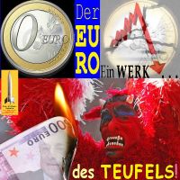 SilberRakete_Euro-Ein-Werk-des-Teufels-0Euro-Kurs-faellt-RoterTeufel-Draghi-Schein-brennt