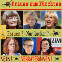 SilberRakete_Frauen-zum-Fuerchten-ASchwarzer-AMerkel-CRoth-AKahane-LHornscheidt-KKoenig