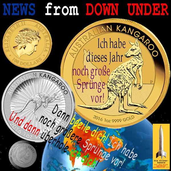 SilberRakete News-from-DownUnder-Australia-Kangaroo2016-GOLD-Grosse-Spruenge-SILBER-ueberholen2