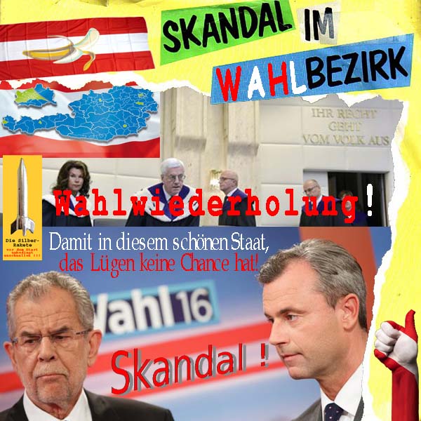 SilberRakete Skandal-im-Wahlbezirk-Wiederholung-Bundespraesident-Oesterreich2016-vdBellen-Hofer