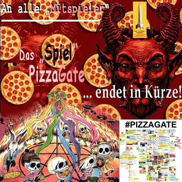 SilberRakete Teufel Das Spiel PizzaGate endet in Kuerze Verbindungen